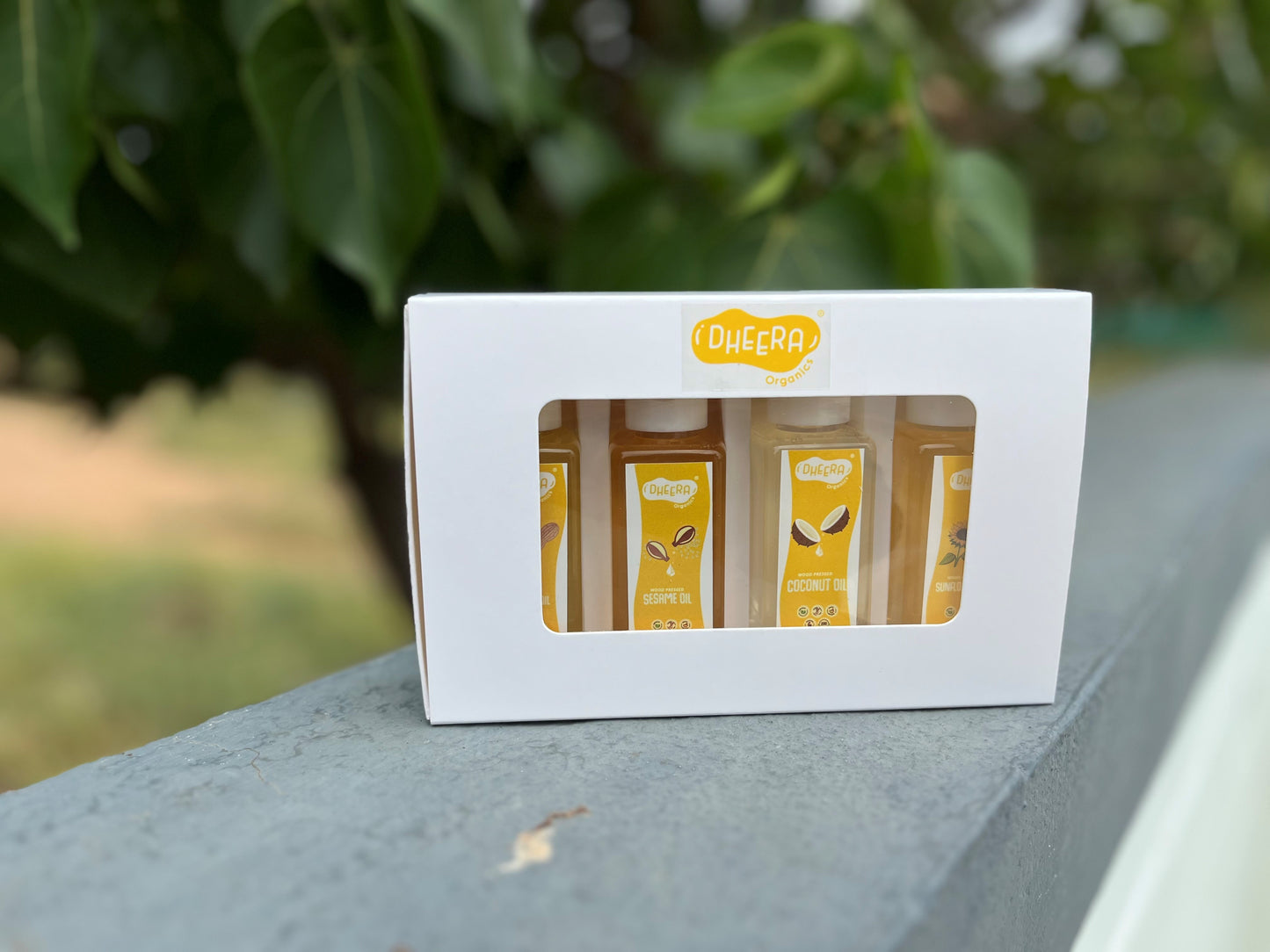 4 Wood Pressed Cooking Oils Sample Kit - 50 Ml Each